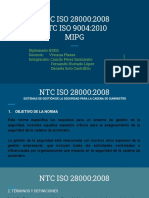 NTC ISO 28000_2008 NTC ISO 9004_2010 MIPG