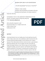 Refractive Regression After Laser In-Situ Keratomileusis