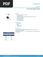 STPS80170C: 170 V Power Schottky Rectifier