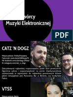 Polscy Twórcy Muzyki Elektronicznej