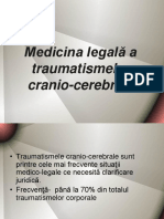 Curs 5 Medicina Legala A Traumatismelor Cranio Cerebrale