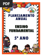 PLANEJAMENTO ANUAL 5° ANO