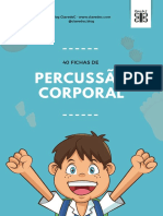 Fichas de Percussão Corporal - 40.fichas