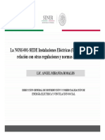 1 La NOM-001-SEDE y Su Relación Con Otras Regulaciones y Normas Nacionales