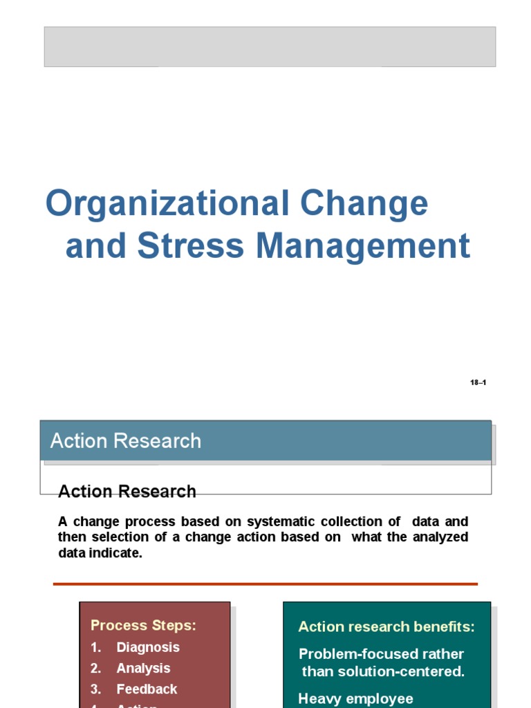 organizational change and stress management essay