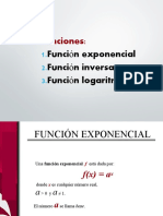 Funcion exp log inv