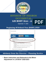 Division of Negros Occidental: Lis Bosy 2