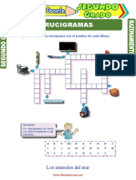 Crucigramas para Segundo Grado de Primaria