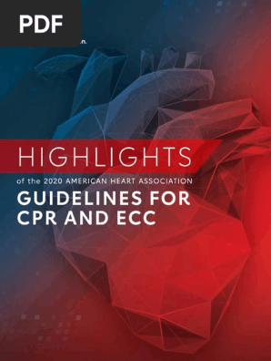 2020 AHA Guidelines for CPR and ECC printable