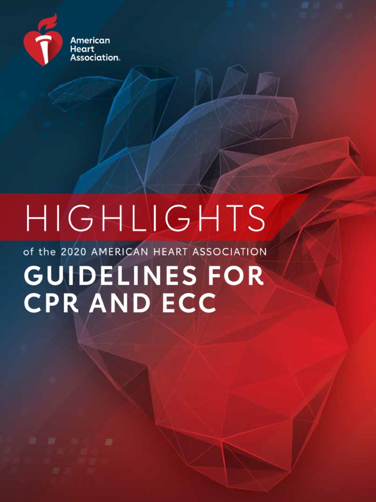 AHA 2020 CPR ECC GUIDELINES visual data 2