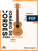 Dicionário de Acordes Para Ukulele [MATEUS AUGUSTO]