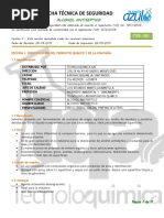 Desinfectante Vortexx ES: Eficiencia y Seguridad | PDF | Concentración ...