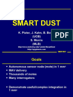 Smart Dust: K. Pister, J. Kahn, B. Boser (UCB) S. Morris (MLB)