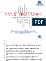 Rynki Finansowe (W) - Andrzej Dżuryk
