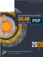 Kecamatan Mojosongo 2020