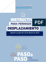 Instructivo - Desplazamiento Permiso Unico