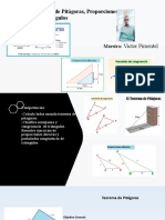 Teorema de Pitagora, Proporciones y Postulados de Triangulos