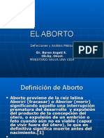 EL ABORTO presentacion Congreso Nacional