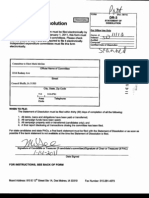 Statement of Dissolution: Form N V @ev.o6/1oi