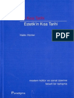Estetiğin Kisa Tarihi-Modern Kultur Ve Sanat Uzerine Felsefi Bir Arastirma-Hakki Hunler-1998-362s