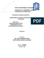 Reconocimiento de componentes de un espectrómetro de masas