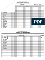 Daftar Hadir Kajian Kitab