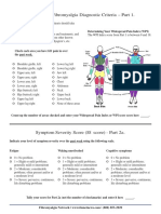 New Clinical Fibromyalgia Diagnostic Criteria