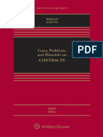 Cases, Problems, and Materials On Contracts (Aspen Casebook Series) 8th Edition by Douglas J. Whaley