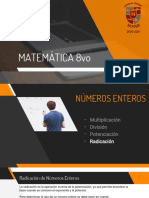 Matematica 8vo U108 Radicación de Números Enteros