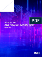 Ddos Mitigation Guide (For Adc) : Acos 5.2.1-P1