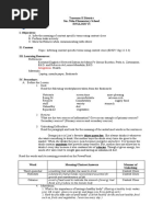 COT Lesson Plan