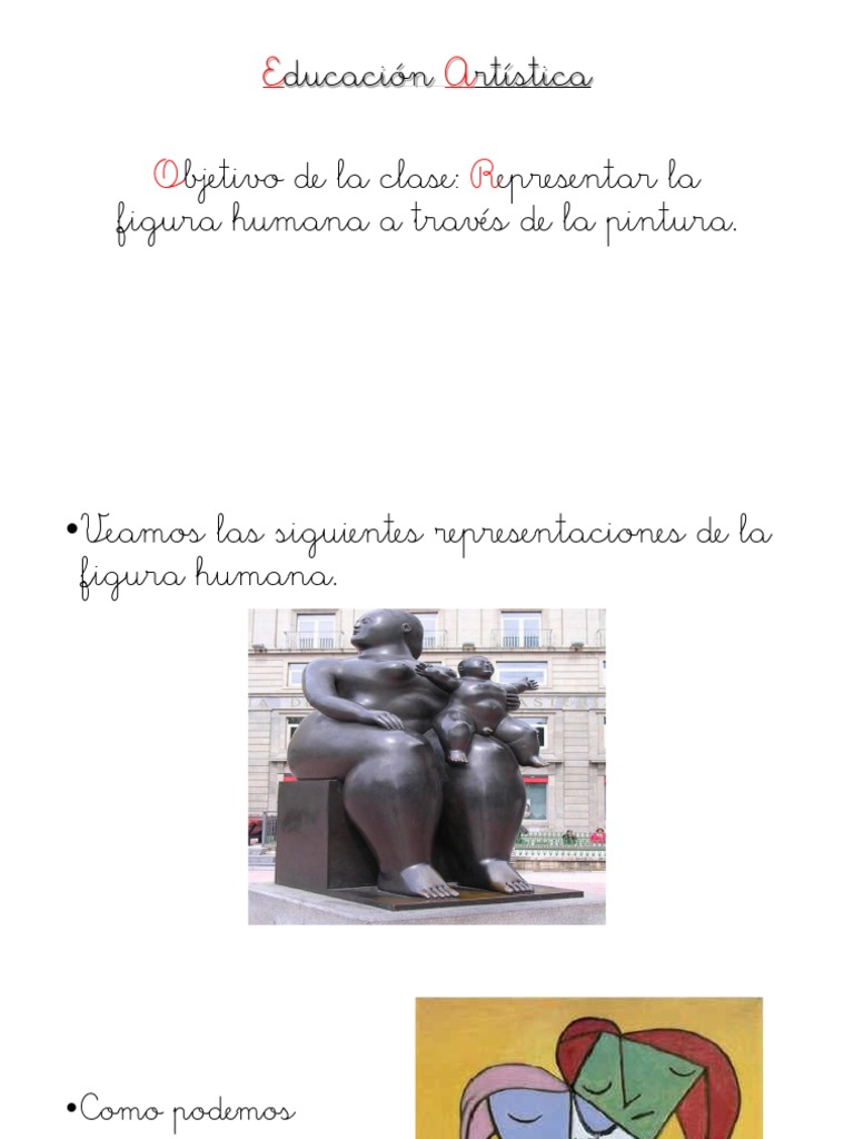 Representación de la Figura Humana en Arte | PDF