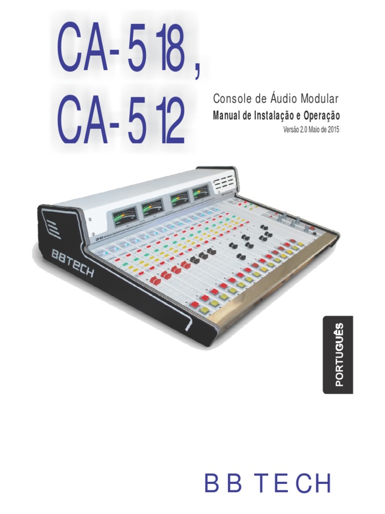 Manual do Console BBTECH CA-518 | PDF | Fonte de energia | Engenharia ...