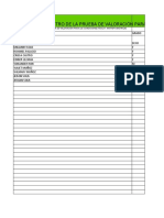 Tabla de Mediciones Medidas Antropometricas