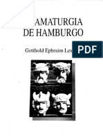 Dramaturgia de Hamburgo - 1a Parte de G E Lessing