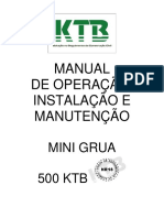 Manual Técnico - Mini Grua KTB