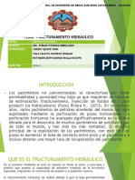 Tema: Fracturamiento Hidraulico: Escuela Acad Émico Profesional de Ingeniería de Minas Sub Sede Cotabambas - Haquira