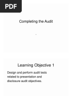 Unit 7 - Audit Completion