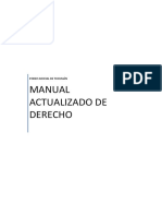 Manual Actualizado de Derecho Poder Jucicial de Tucuman