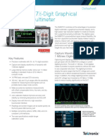 DMM 7510 7 - Digit Graphical Sampling Multimeter: Datasheet