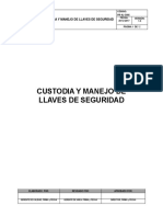 PR-AL-C-005 Manejo y Custodia de Llaves de Seguridad