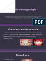Macrodontia e microdontia (SLIDE)