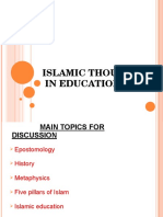 Islamic Thoughts in Education