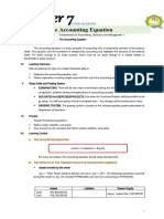 The Accounting Equation: Second Quarter