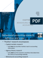 Behavioral Accounting Research
