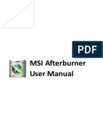 Afterburner User Manual