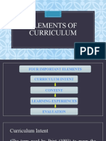 Curriculum Dev