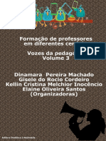 Livro Vozes Da Pedagogia 3