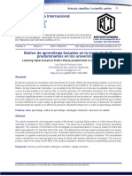 Estilos de Aprendizaje Basados en La Teoría de Kolb Predominantes en Los Universitarios