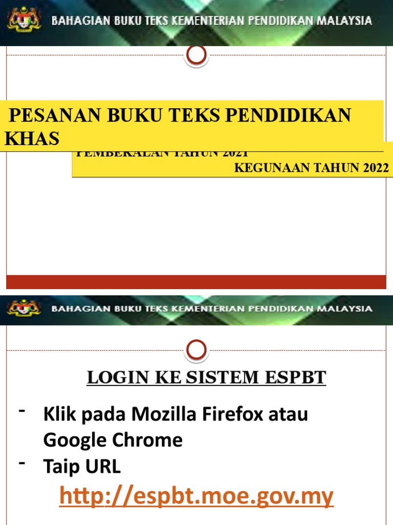Manual Penggunaan Sistem Espbt Pdf
